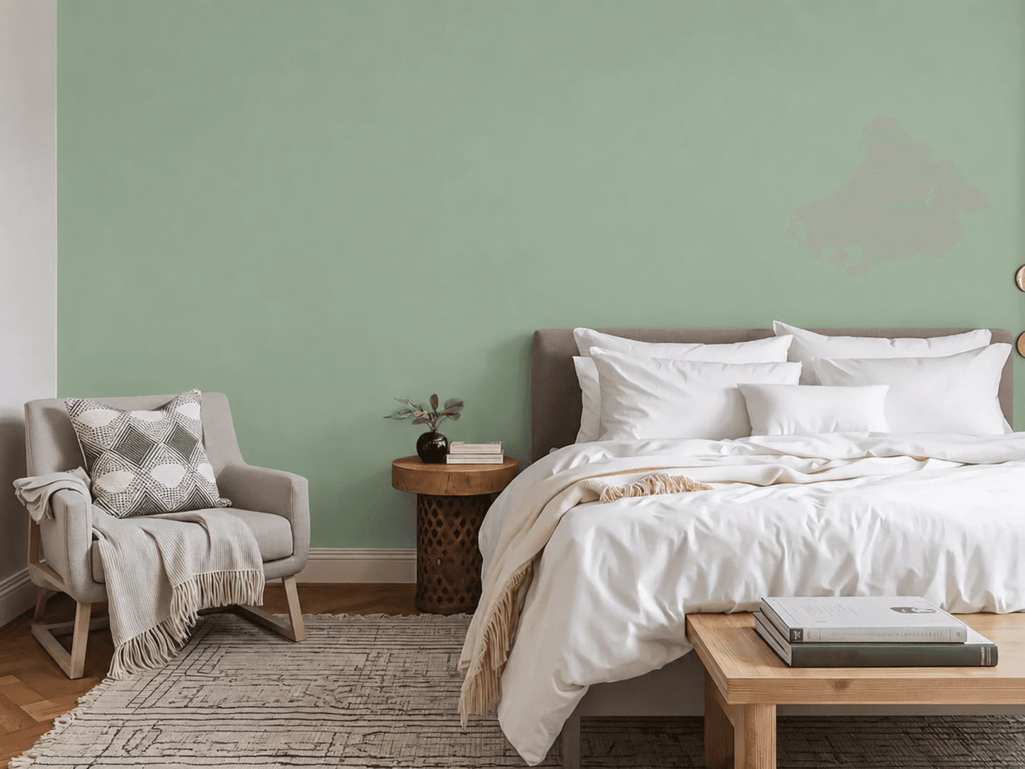 Vert sauge G050-KNDECO - Chambre à coucher